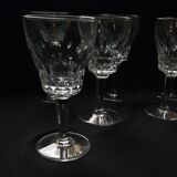 Vsl, 6 mery model crystal glasses.