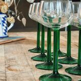 Alsatian wine glasses
