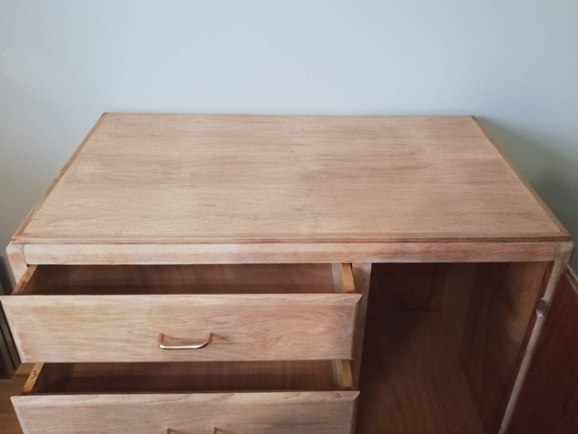 Art Deco wardrobe chest of drawers