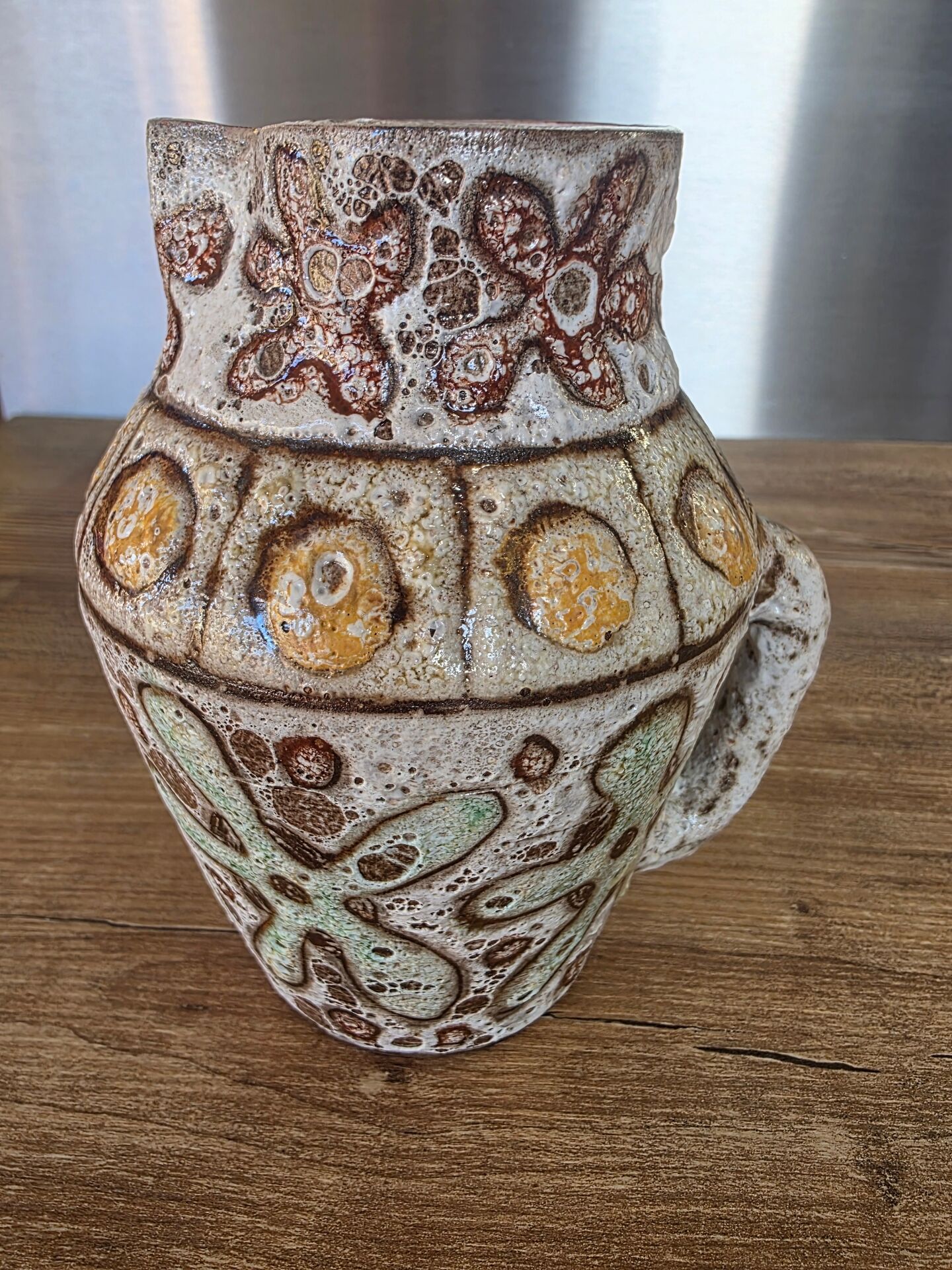 Small Ceramic Jug Vallauris Malarmey (Old Mill 1954-1957)