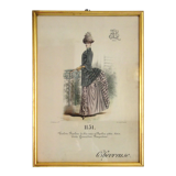 Fashion engraving "Chevreuse" circa 1890