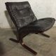 Fauteuil "Siesta" cuir Wesnofa 1960