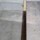 Table basse laiton et verre ep 1970 hollywood regency