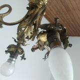 Bronze chandelier 1900