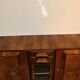 Sideboard from the 50s in burr walnut, stamped
