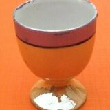 Pedestal shell imported from japan glazed porcelain 1960