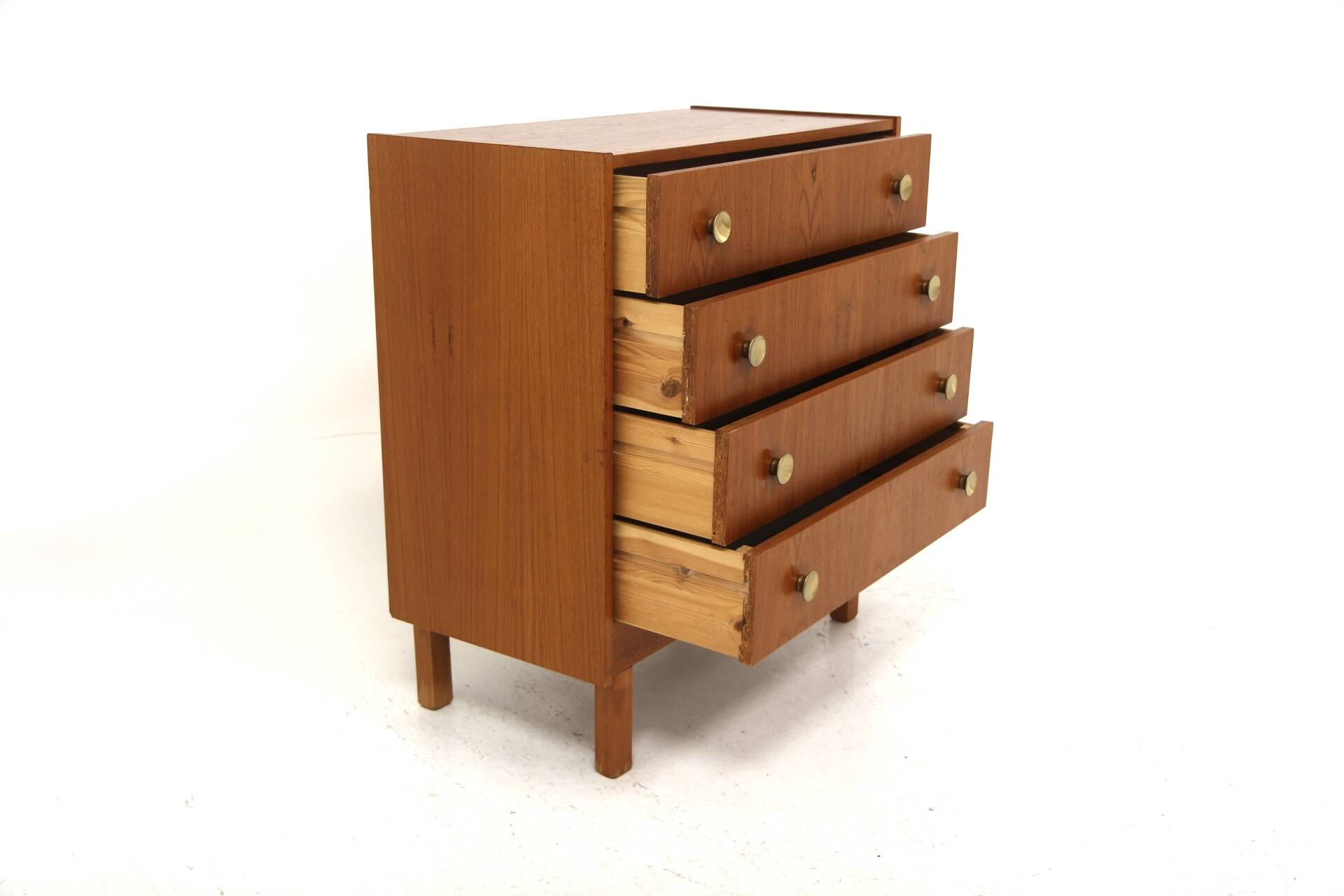 Scandinavian teak chest of drawers, Sweden 1960