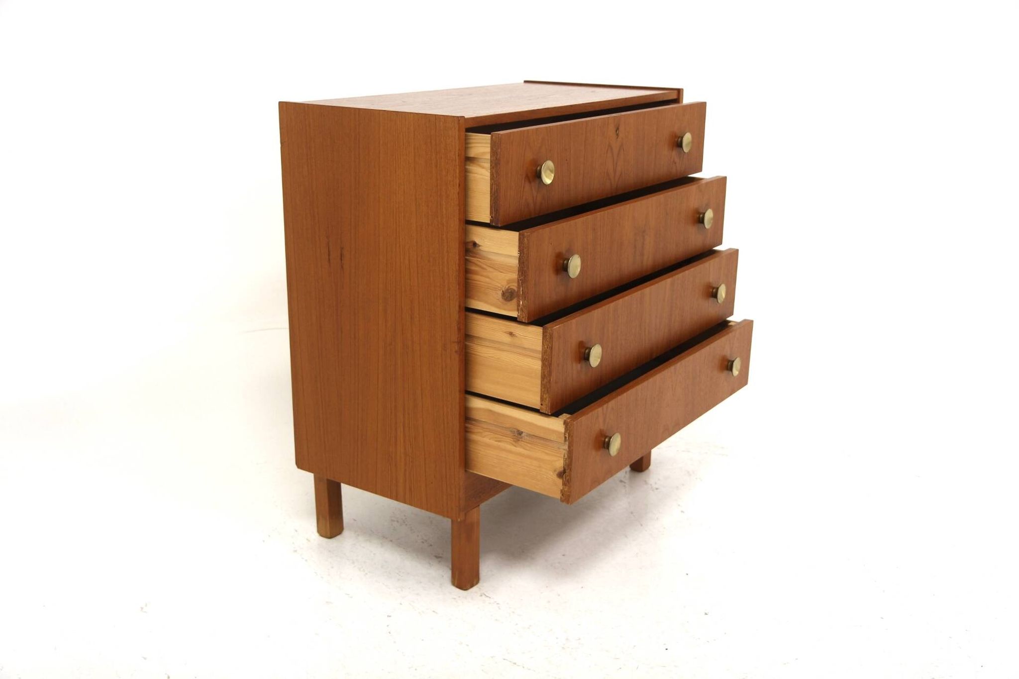 Commode scandinave en teck, Suède 1960