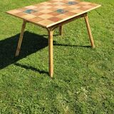 Rattan table