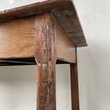 Table de ferme en chêne XVIIIème