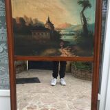 Trumeau ancien 144 x 80 cm