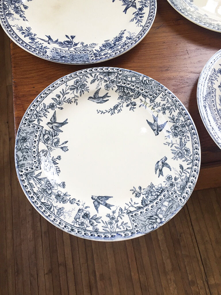 Set 10 plates Fer Fer Cerès