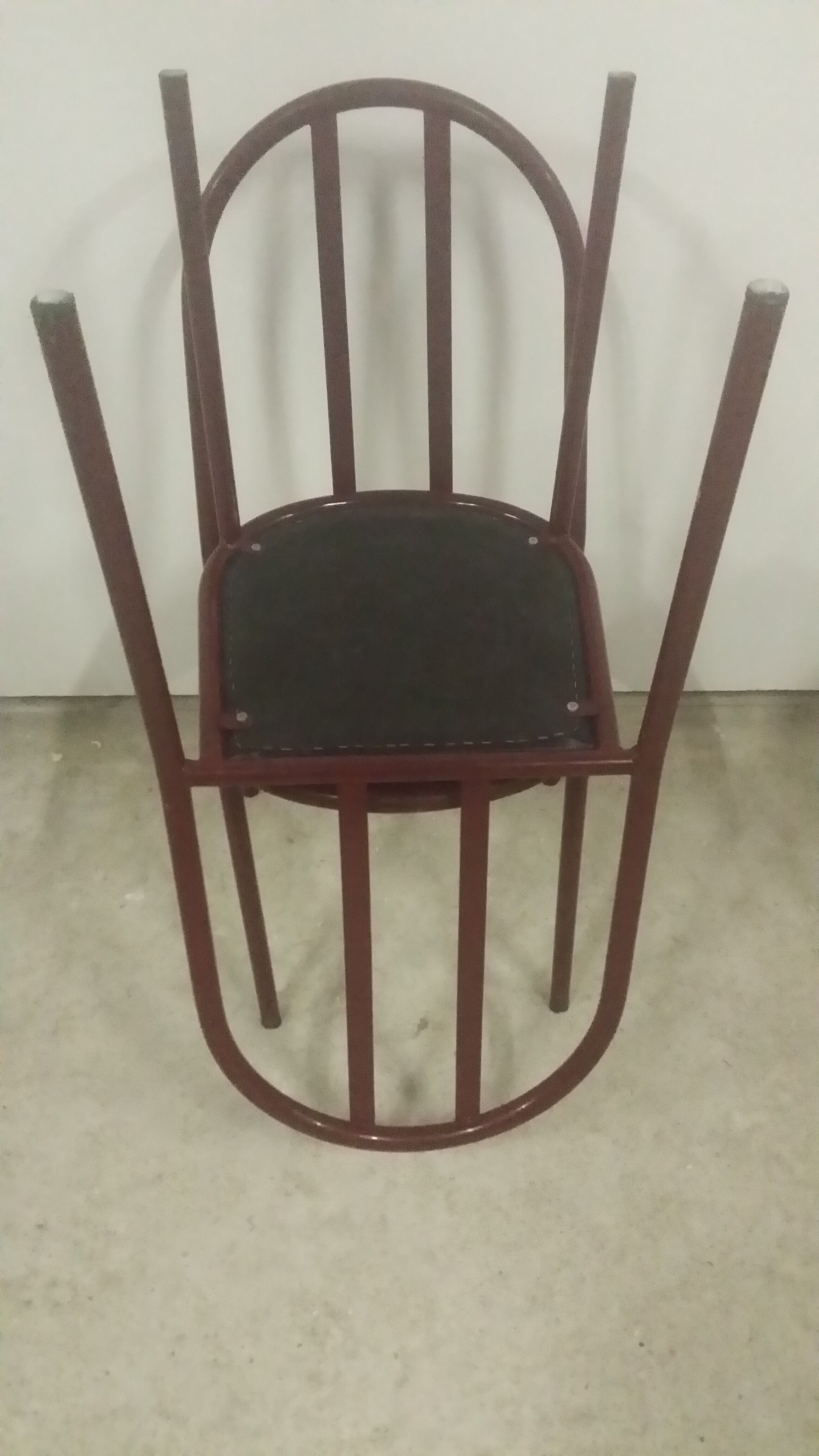 lot of 4 Chairs Mallet Stevens
