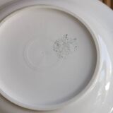 6 old plates mismatched geometric patterns Moulin des Loups, St Amand