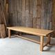 XXL farmhouse table in solid oak