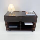 Hi-fi furniture "Roche Bobois" plexiglass, 1970s