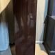 Directoire style bookcase in mahogany, decorated with gilded bronze.