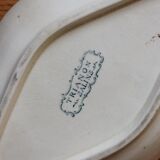 Small ramekin in iron earthenware "Trianon" model from Salins