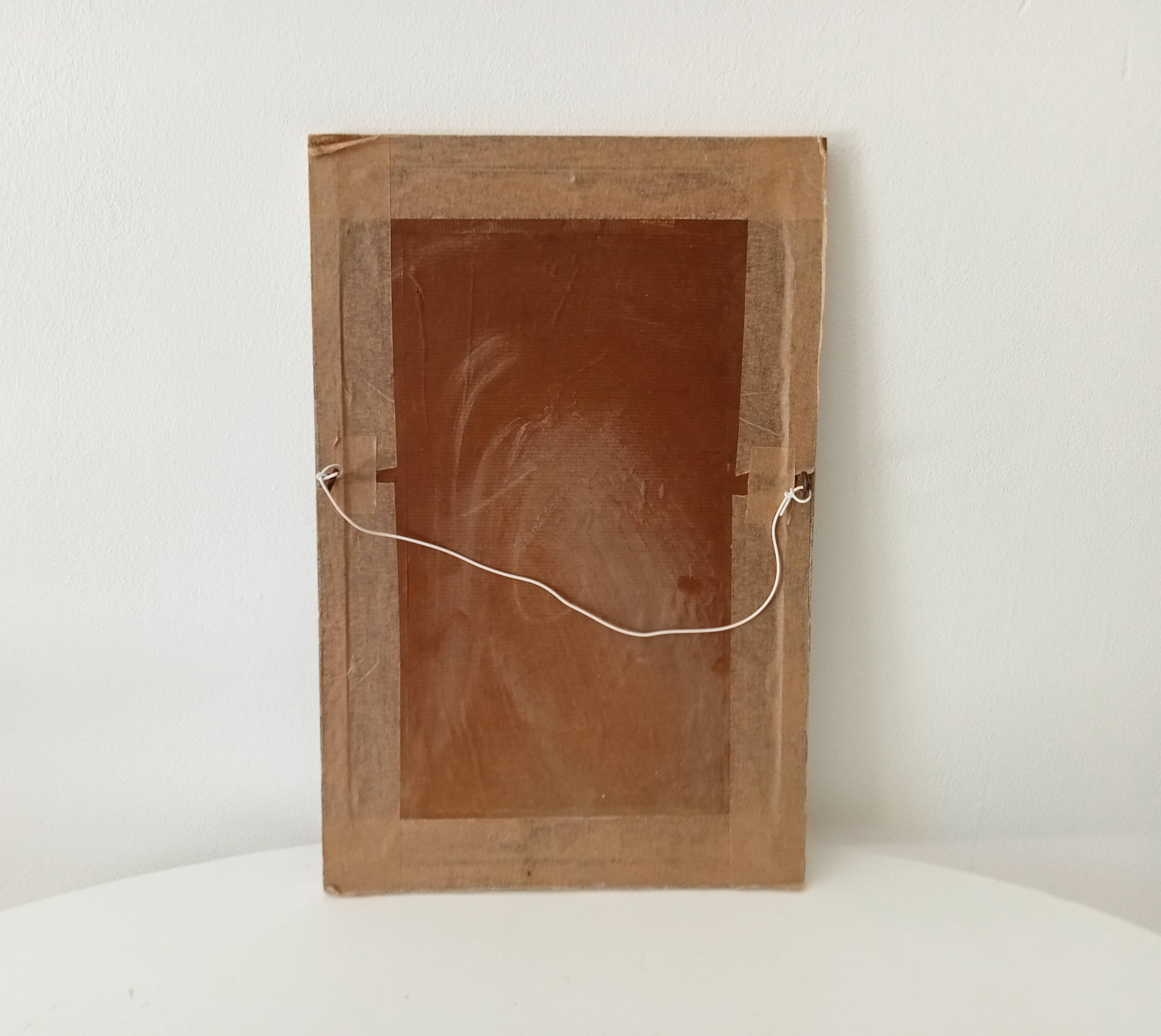 Antique Watercolor Painting Signed J.Richter "Marne a Gournay"