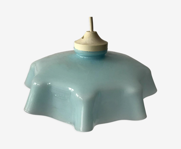 Suspension en opaline bleue