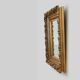 Baroque style giltwood mirror with acanthus carvings, France ca. 1880