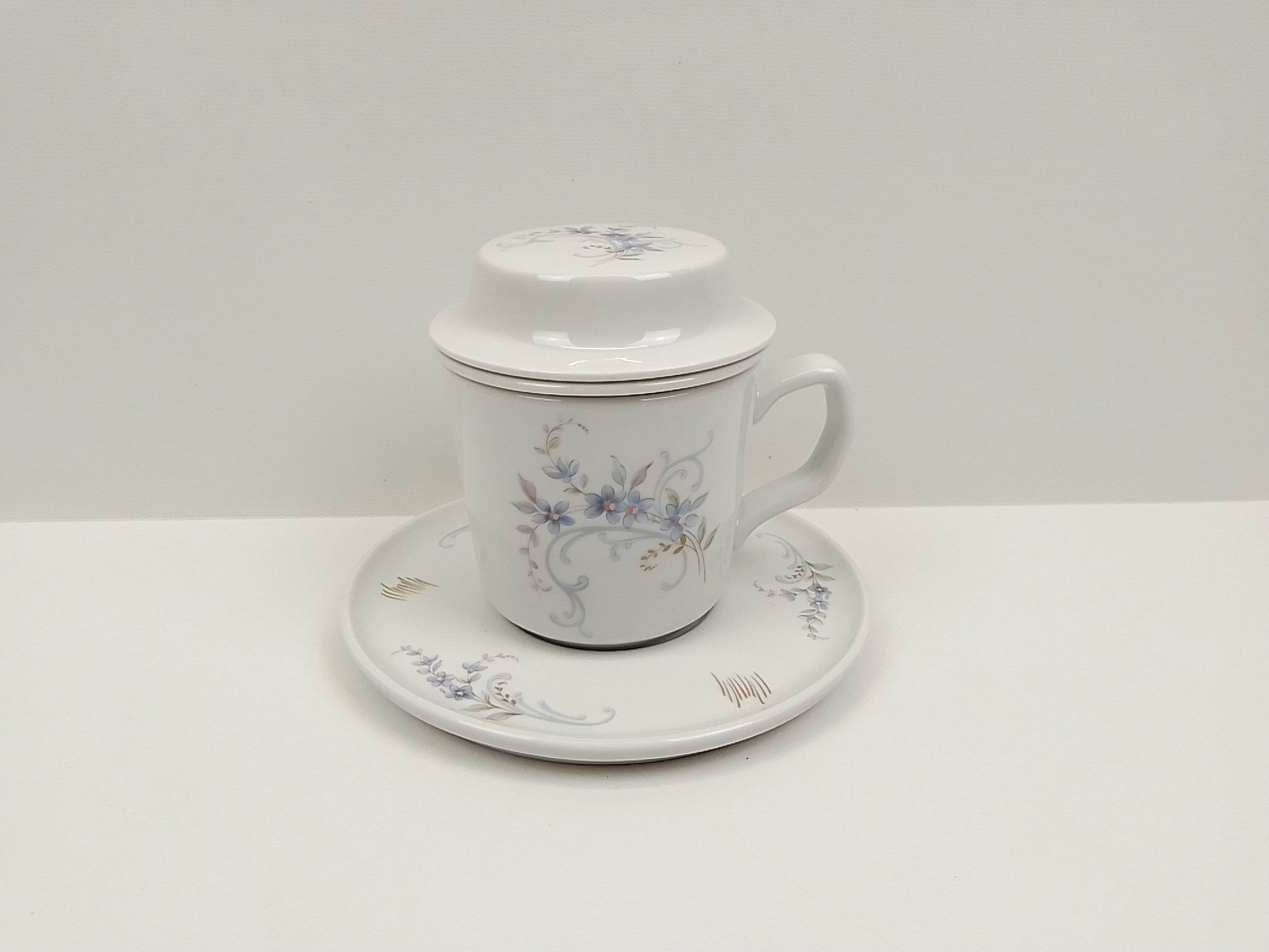 Tisanière 3 pieces in porcelain "Selection Florence"