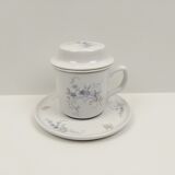 Tisanière 3 pieces in porcelain "Selection Florence"