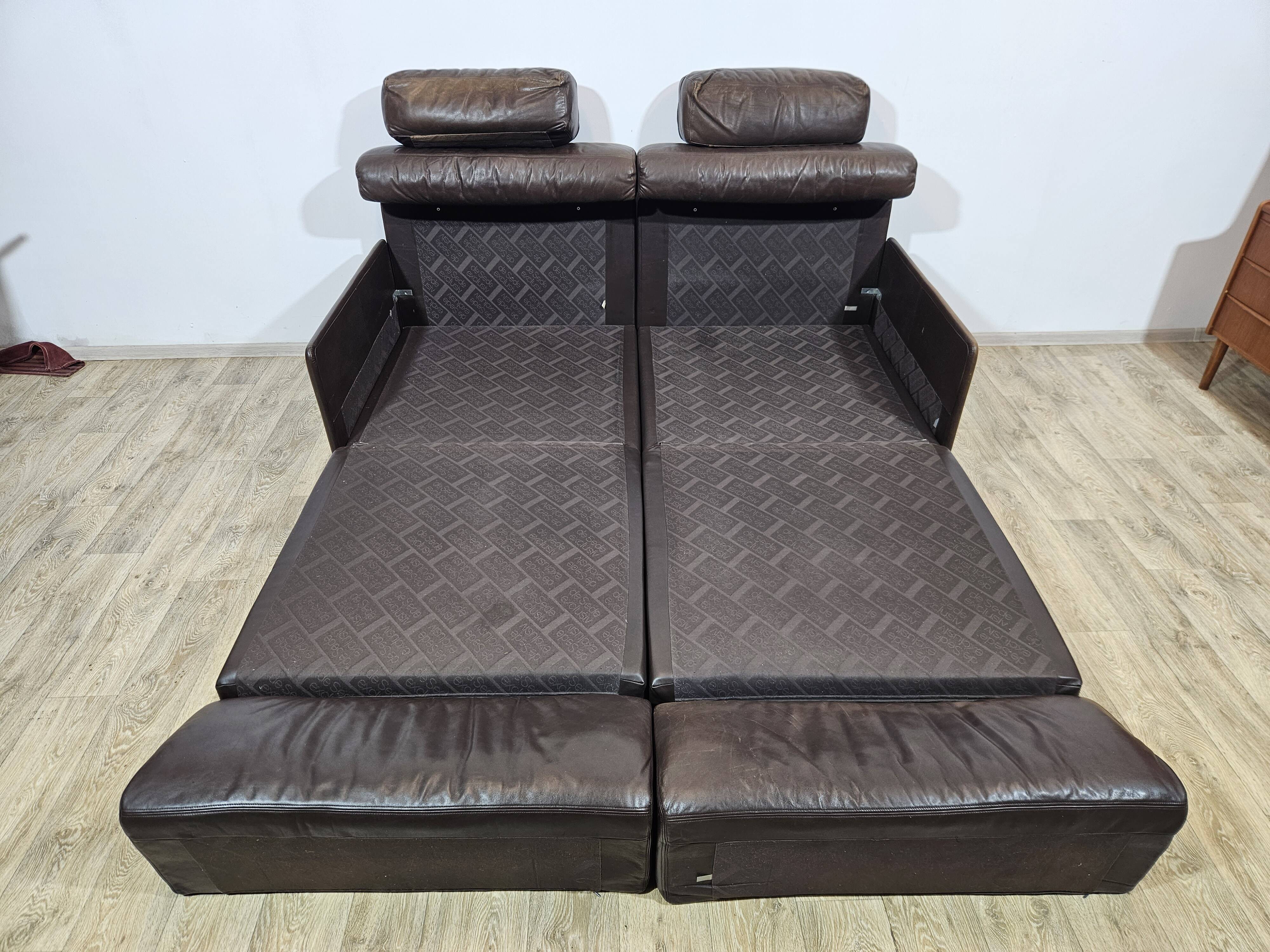 De Sede DS76 sofa, Switzerland, 1970s.