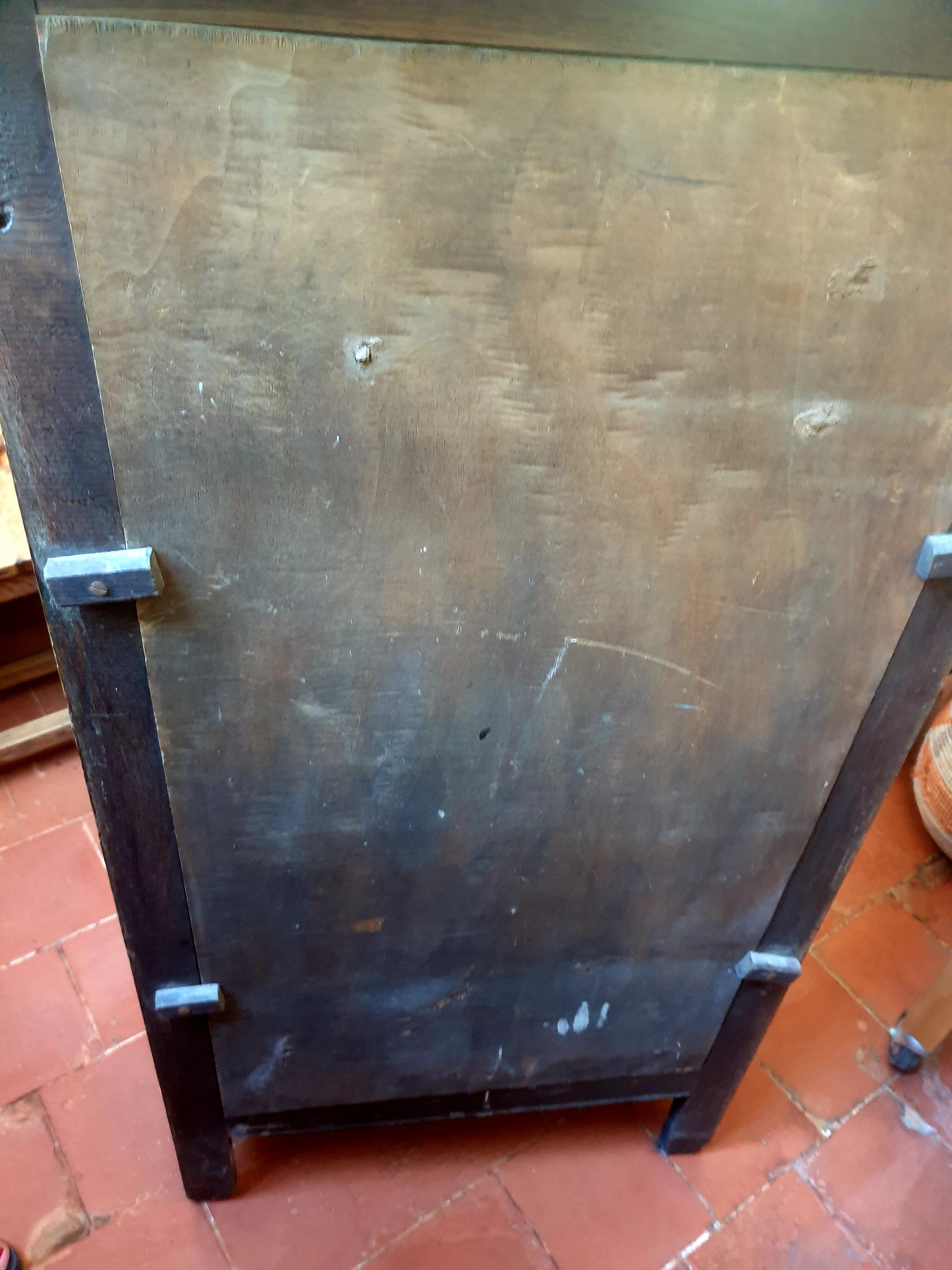 Glazed wood furniture