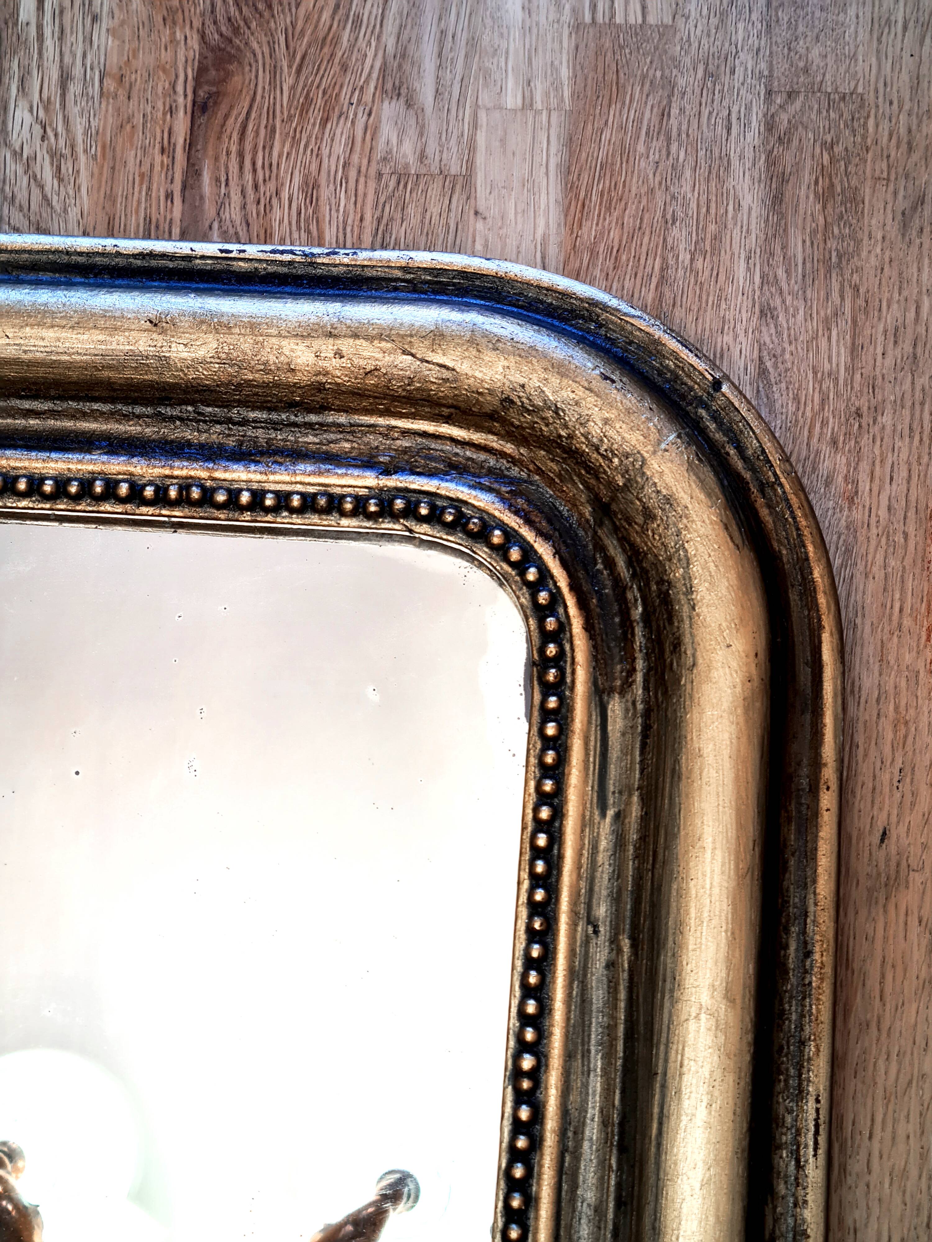 Antique Louis-Philippe mirror "Léonard"