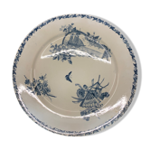 Lot 10 blue iron earth plates