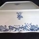 Hollow square shaped dish in Villeroy & Boch porcelain, “Valeria” model