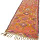 Turkish Handwoven Vintage Herki Kilim 95 cm x 316 cm