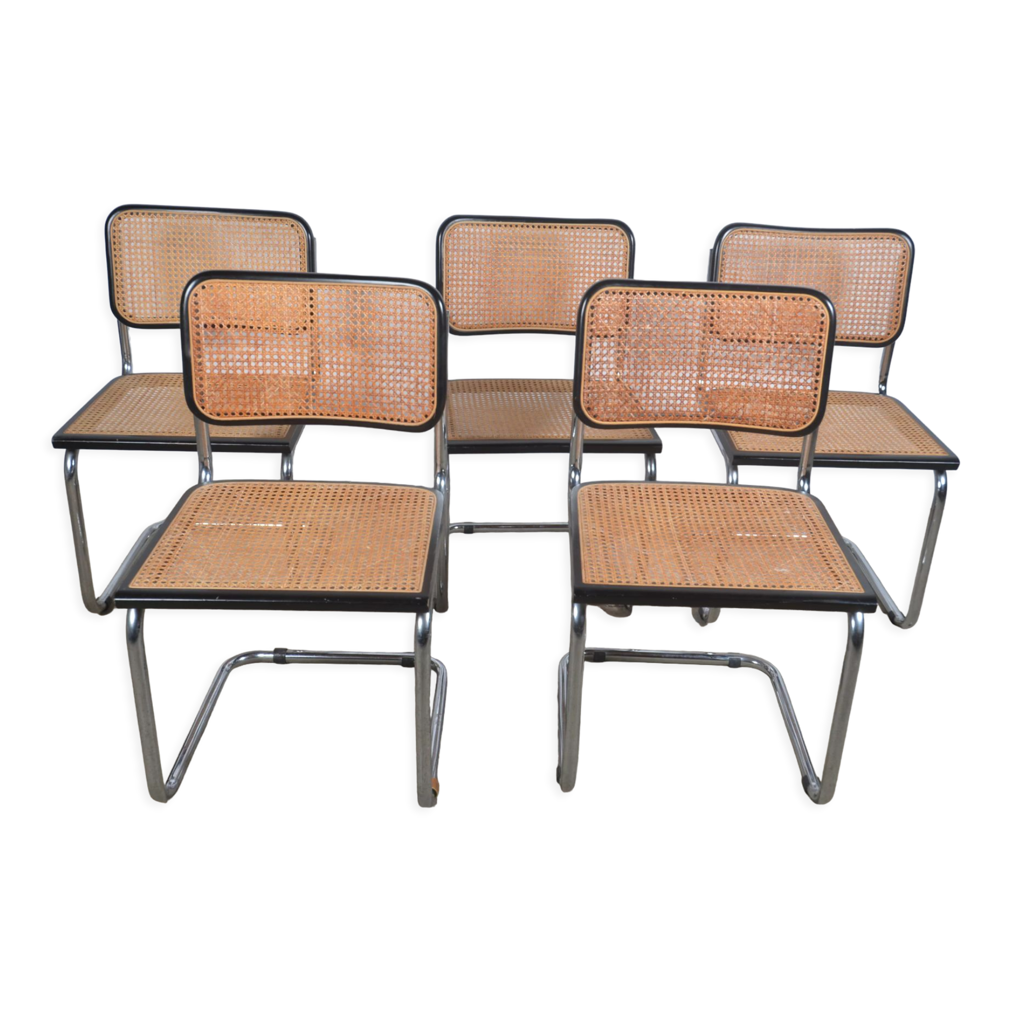Chairs Cesca B32 by Marcel Breuer