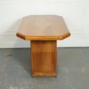 Vintage Art Deco Dining Table in Walnut
