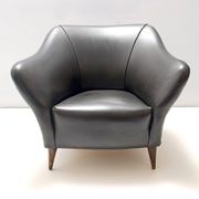 Dark Grey Armchair