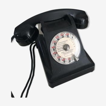 Téléphone bakélite années 40