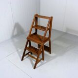 Teak library step chair, Denmark