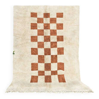 Tapis azilal en laine fait main traditionnelle 250cmx150cm