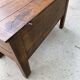 Antique 19th century solid oak wood hut
