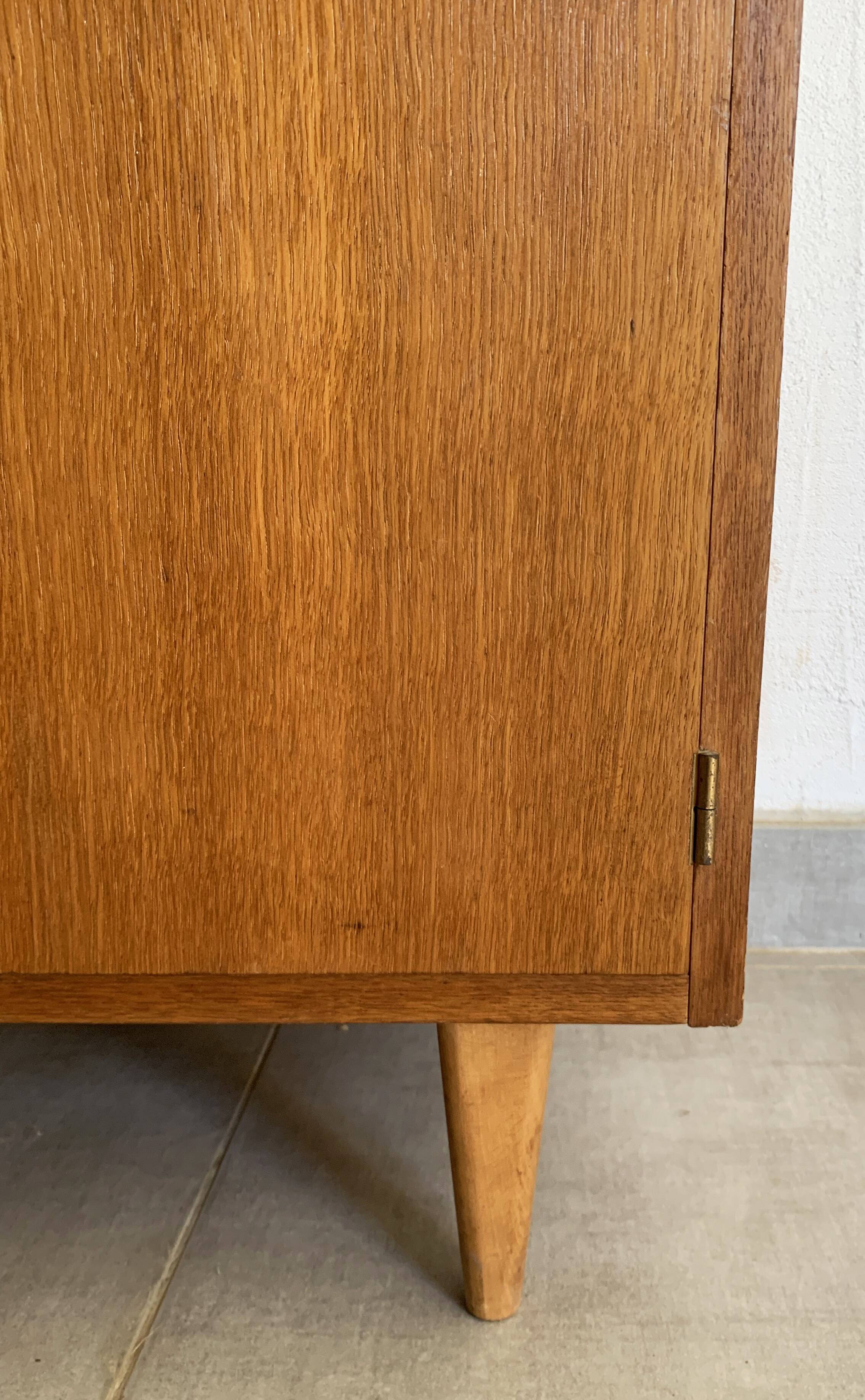 Vintage oak jam maker from the 50s