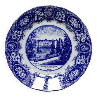 Assiette décorative Boch Frères Keramis