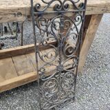 Old cast iron grid