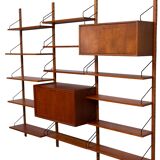 Poul Cadovius hanging Royal Wall System 1950s Denmark
