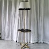 Floor lamp with tablet