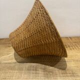 Suspension rotin vintage