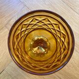 Verres à pied ambrés style médiéval