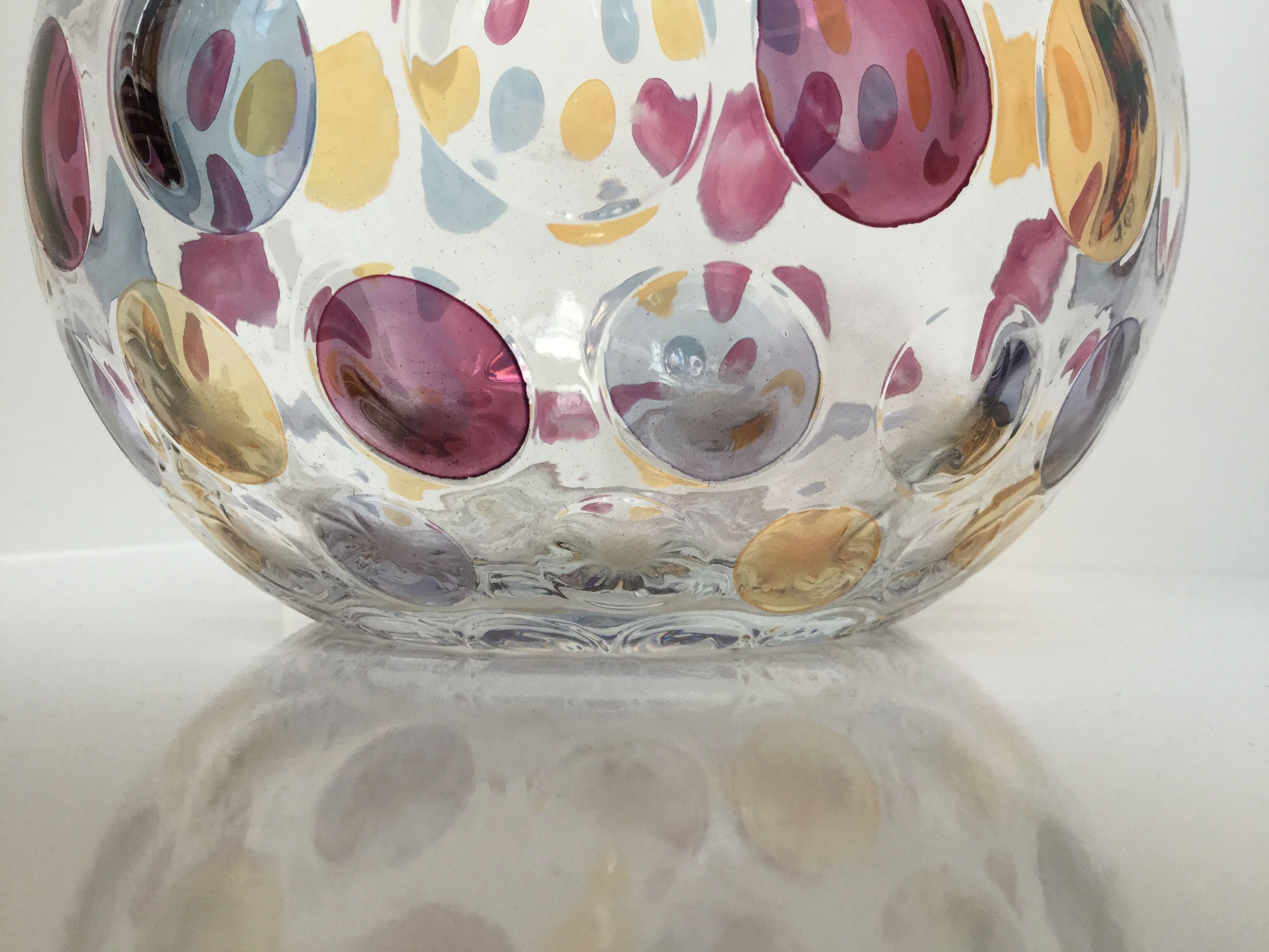 Bohemian vase from Czechoslovakia