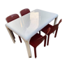 Table et chaises par Vico Magistretti pour Artemide