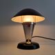 Bauhaus Mushroom Table Lamp with Adjustable Shade, Czechoslovakia, 1930s